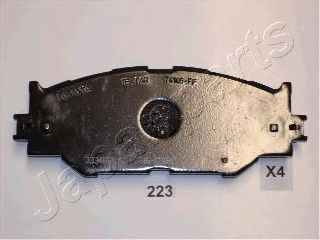 Тормозные колодки JAPANPARTS PA-223AF