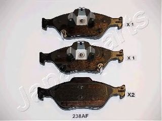 Тормозные колодки JAPANPARTS PA-238AF