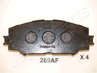 Тормозные колодки JAPANPARTS PA-269AF