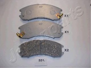 Тормозные колодки JAPANPARTS PA-331AF