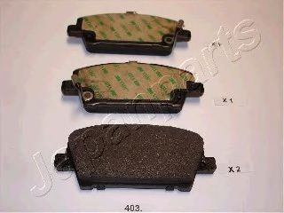 Тормозные колодки JAPANPARTS PA-403AF