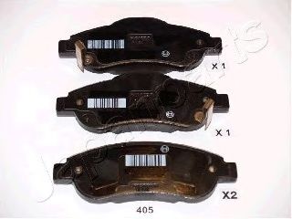 Тормозные колодки JAPANPARTS PA-405AF