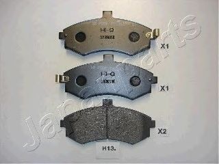 Тормозные колодки JAPANPARTS PA-H13AF