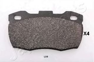 Тормозные колодки JAPANPARTS PA-L02AF