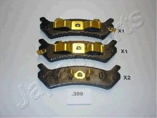 Тормозные колодки JAPANPARTS PP-399AF