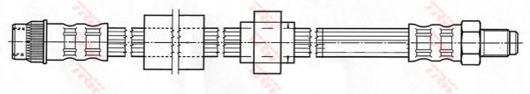 Тормозной шланг TRW PHB483