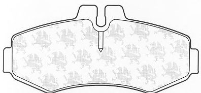 Тормозные колодки QH International BP1096