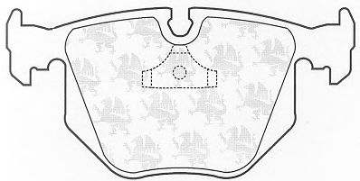 Гальмівні колодки QH International BP827