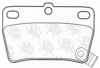 Тормозные колодки QH International BP1333