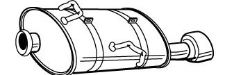 Глушитель WALKER 22529