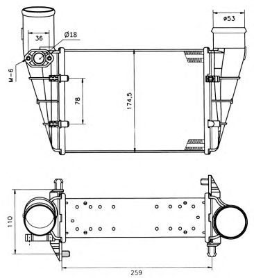 Интеркулер NRF 30127A