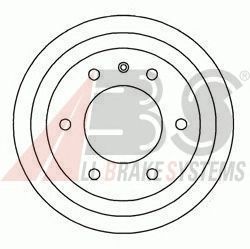 Тормозной барабан A.B.S. 2348-S
