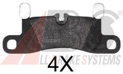 Тормозные колодки A.B.S. 37850