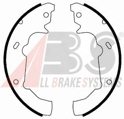 Тормозные колодки A.B.S. 40665