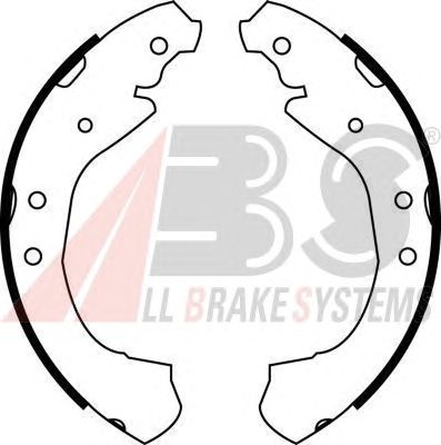 Тормозные колодки A.B.S. 40675