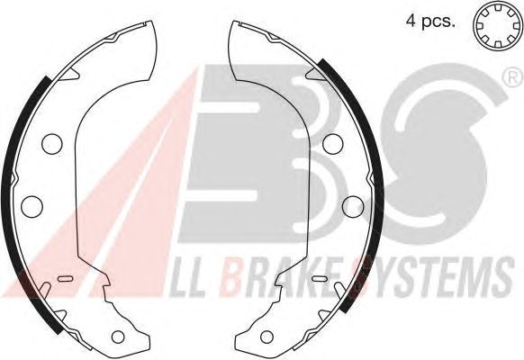 Тормозные колодки A.B.S. 8321