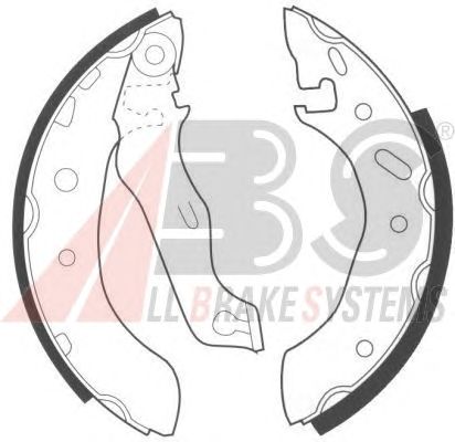 Тормозные колодки A.B.S. 8945