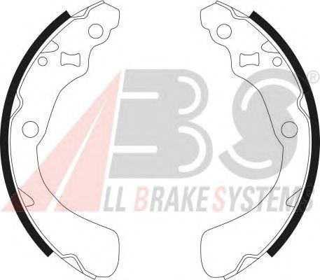 Тормозные колодки A.B.S. 9077