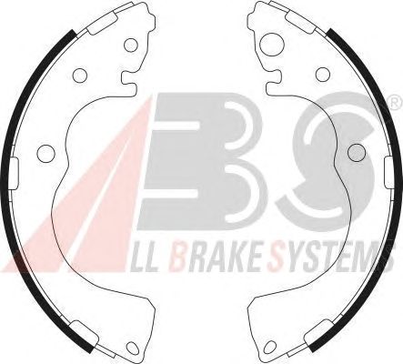 Тормозные колодки A.B.S. 9081