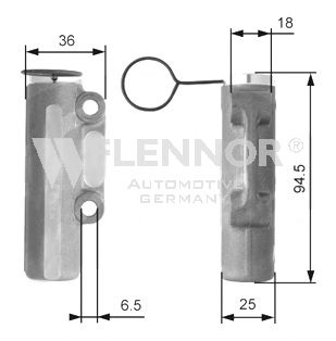 Успокоитель зубчатого ремня FLENNOR FD99200
