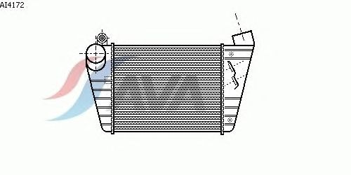 Интеркулер AVA QUALITY COOLING AI4172