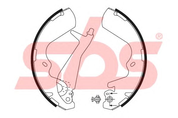Тормозные колодки sbs 18492734647