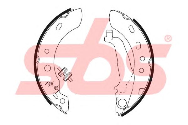 Гальмівні колодки sbs 18492722687