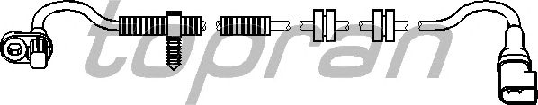 Датчик вращения колеса TOPRAN 303 956