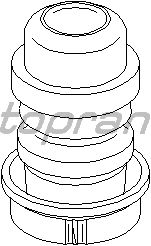 Отбойник амортизатора TOPRAN 110 069