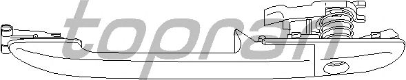 Ручка двери TOPRAN 111 350