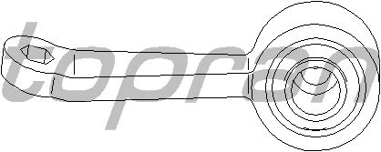 Тяга / стойка стабилизатора TOPRAN 400 623