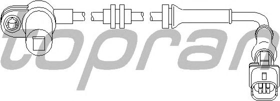 Датчик вращения колеса TOPRAN 207 450