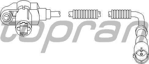 Датчик вращения колеса TOPRAN 207 448