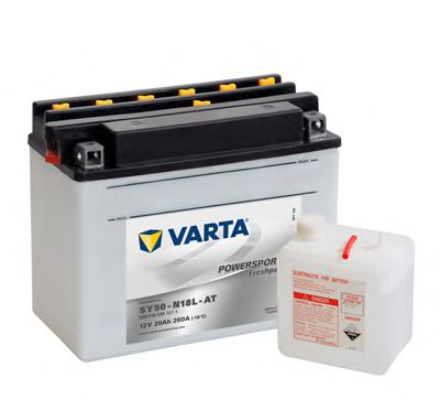 Стартерная аккумуляторная батарея VARTA 520016020A514 POWERSPORTS Freshpack