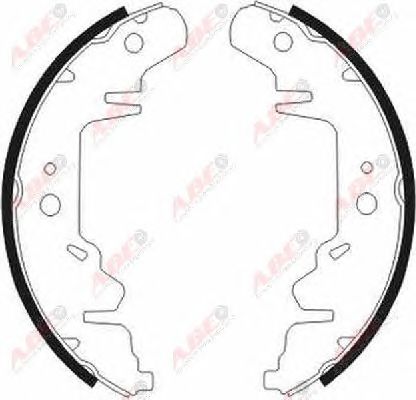 Тормозные колодки ABE C00318ABE