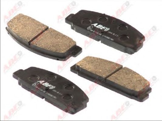 Тормозные колодки ABE C23002ABE
