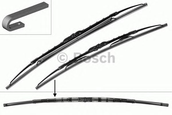 Щетка стеклоочистителя BOSCH 3 397 001 465