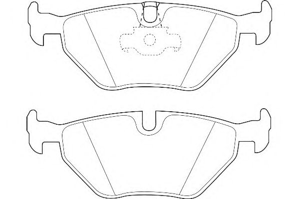Тормозные колодки WAGNER WBP21691A