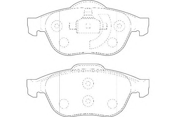 Тормозные колодки WAGNER WBP23245A