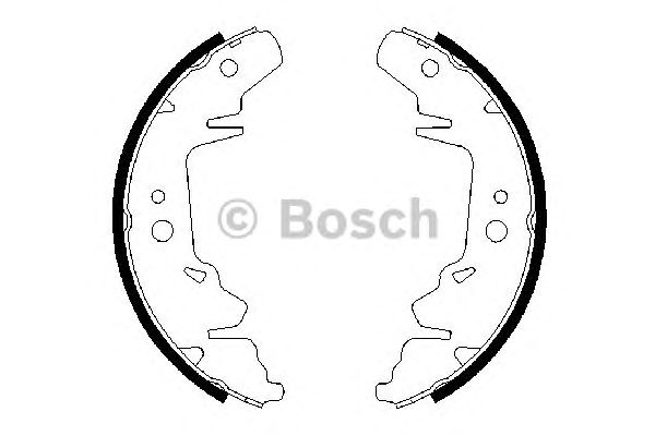 Тормозные колодки BOSCH 0 986 487 659