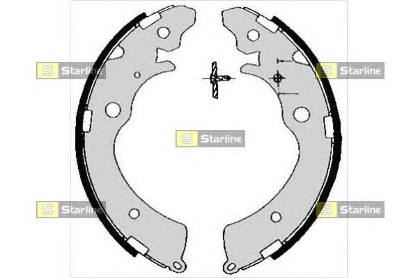 Тормозные колодки STARLINE BC 05690