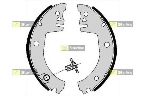 Тормозные колодки STARLINE BC 05780