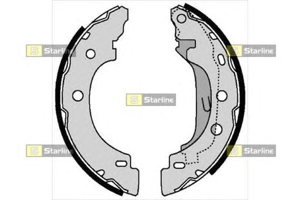 Тормозные колодки STARLINE BC 07330