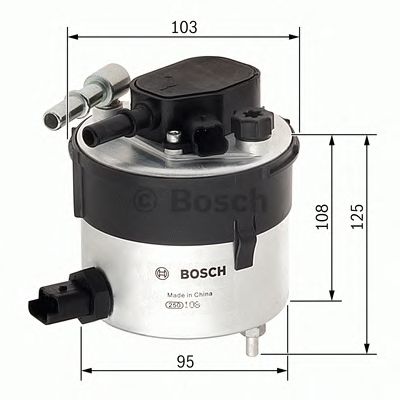 Топливный фильтр BOSCH F 026 402 046