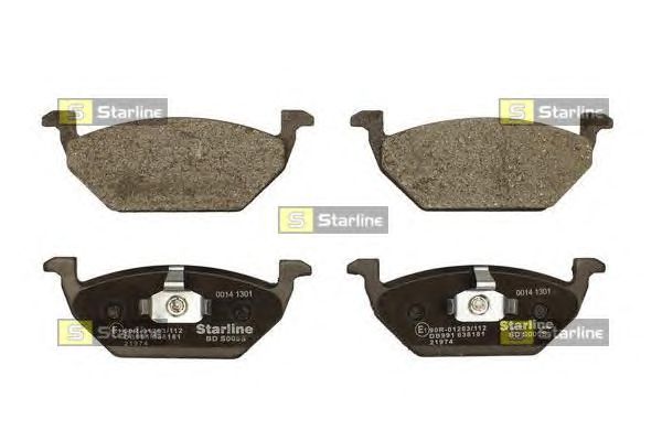Гальмівні колодки STARLINE BD S005S