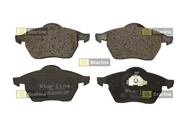 Тормозные колодки STARLINE BD S007S