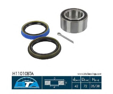 Ступичный подшипник BTA H11010BTA