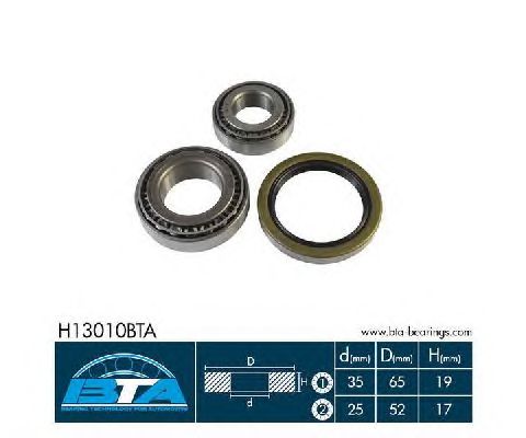 Ступичный подшипник BTA H13010BTA