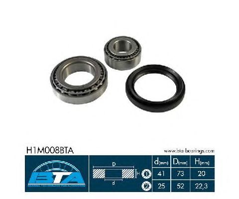 Ступичный подшипник BTA H1M008BTA