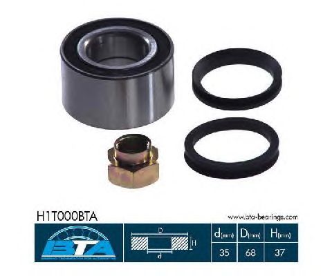 Ступичный подшипник BTA H1T000BTA
